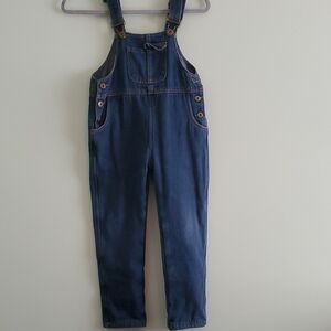 Insulated Blue Denim Overalls